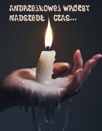 Wosk na dłoni andrzejki